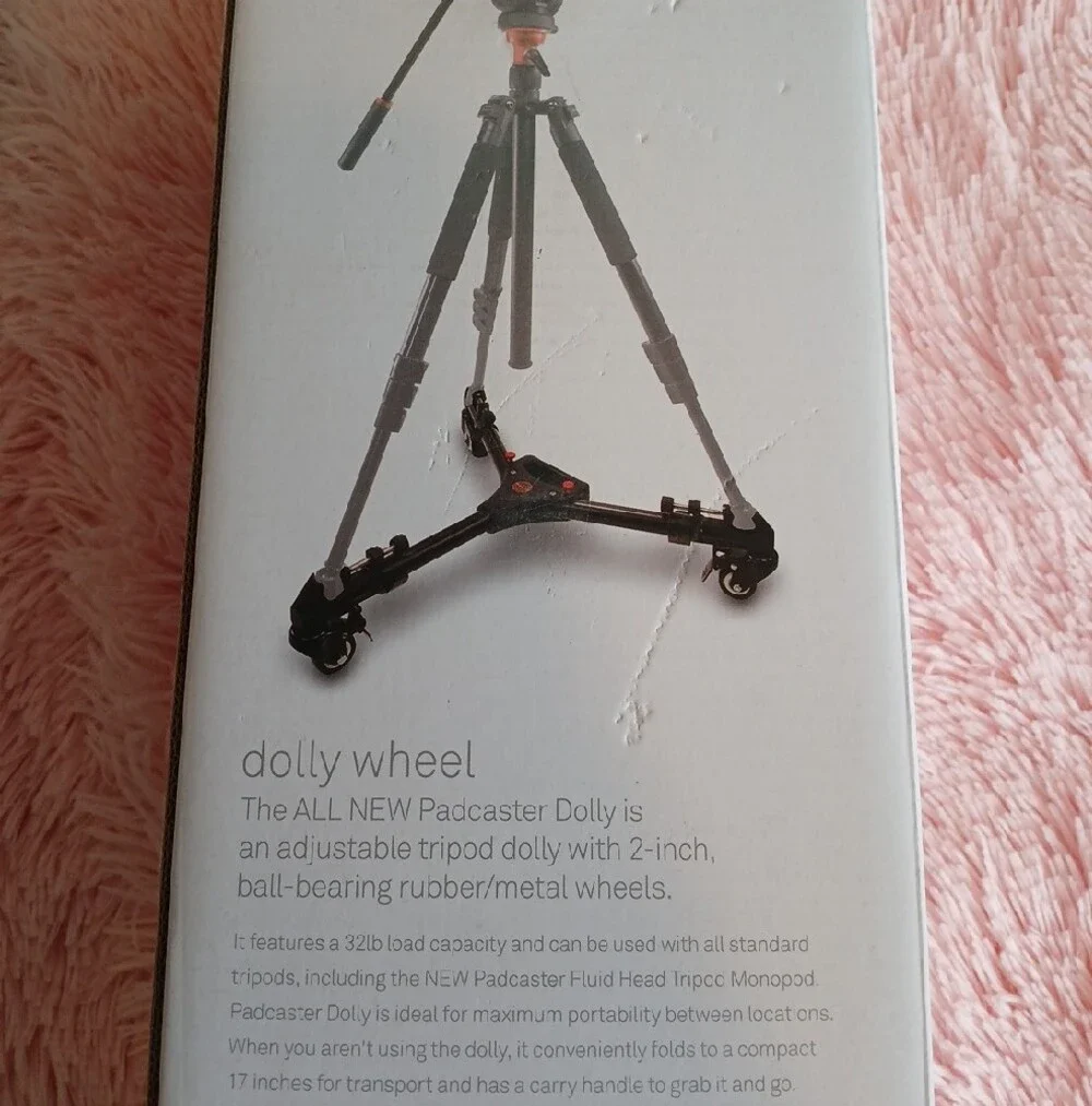 Padcaster Black Dolly Wheel